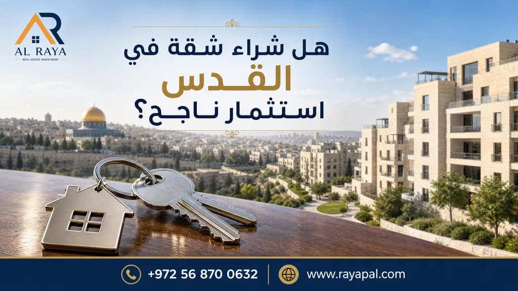 هل شراء شقة في القدس استثمار ناجح؟ تحليل شامل لعام 2026